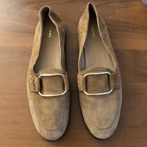 FRAME suede leather loafers
